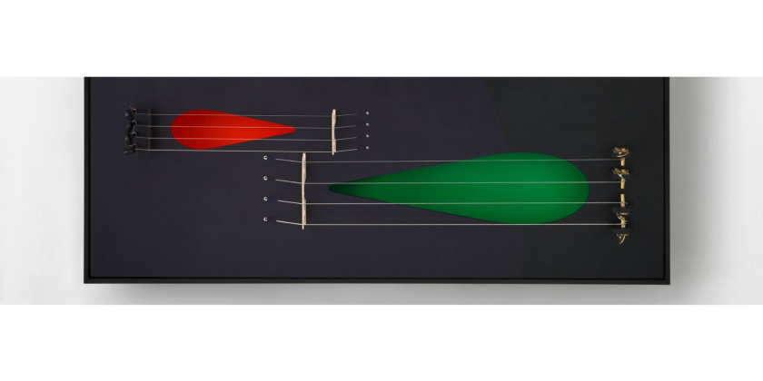 Nevin Aladağ, Vibrating Images, Orchestra (Detail), 2025, © 2025 VG Bild-Kunst, Bonn, Fotonachweis: Bernd Borchardt